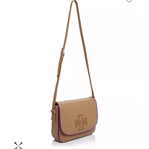 Tory Burch Harper Striped Messenger bag - Picture 2 of 16